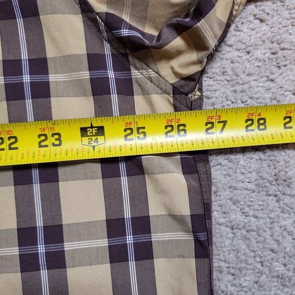 Dixxon Flannel Shirt Men's XXL 2XL Plaid RUSTLER D-Lux Bamboo Party Casual Work - Picture 6 of 8